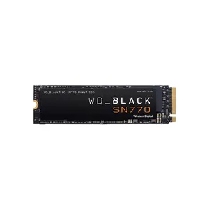 W D siyah SN770 M.2 2280 250GB PCIe Gen4 16GT/s dahili katı hal sürücü WDS250G3X0E