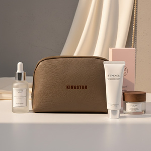 <span class=keywords><strong>Borsa</strong></span> per Cosmetici di Lusso Personalizzata, Resistente all'Acqua in PU, Portatile con Cerniera, <span class=keywords><strong>Organizer</strong></span> per Trucchi da <span class=keywords><strong>Donna</strong></span> alla Moda - Product Image 1