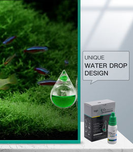 수족관 어항 나노 유리 드롭 검사기 키트 심은 수족관 시스템 솔루션-CO2 테스트 농도 모니터 세트 - Product Image 3