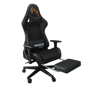 Luxury Reclining Ergonomic Synthetic Leather Swivel Racing <strong>Gaming</strong> <strong>Chair</strong> with 3-Stage Gas Lift and Adjustable Features - Product Image 2