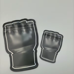 Pochette à fermeture éclair réutilisable personnalisée, <span class=keywords><strong>sac</strong></span> de <span class=keywords><strong>mylar</strong></span> de forme unique et anti-odeur pour les aliments imprimé avec <span class=keywords><strong>sac</strong></span> en plastique de forme spéciale - Product Image 3