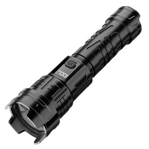 Linterna de Mano de Alta Luminosidad para Caza al Aire Libre, Cuerpo Verde Oscuro con Tira de Luz Ambiental, Duradera, para Uso en Emergencias al Aire Libre - Product Image 2