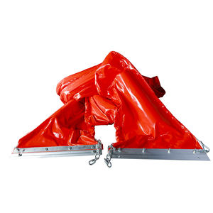 Pluma de retención de derrames tipo flotador de PVC, flotante sólido para aguas en la costa, pluma de aceite de PVC - Product Image 2