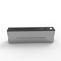 Lampe d'escalier automatique encastrée en aluminium 1W pour l'intérieur, lampe de marche à pied LED avec détecteur de mouvement radar