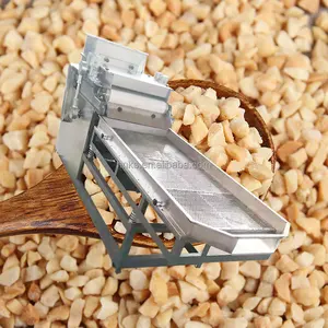 Mesin Granulator profesional kacang panggang Dicing kacang Almond memotong mesin penghancur kacang mete