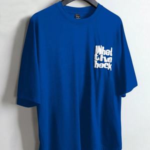 Camiseta Oversize de Verano para Hombre con Estampado Gráfico 3D Puff Personalizado, Cuello Redondo, Manga Corta, Estilo Casual y Corte Boxy - Product Image 2