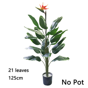 Plantes décoratives artificielles hautement réalistes : Arbre de <span class=keywords><strong>paradis</strong></span> et Bananier <span class=keywords><strong>du</strong></span> voyageur de grande taille pour la décoration intérieure, commerciale et paysagère - Product Image 4