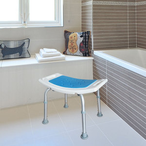 BQ201A-<span class=keywords><strong>Sillas</strong></span> de <span class=keywords><strong>ducha</strong></span> de baño ajustables de altura de aluminio, con almohadilla de asiento EVA <span class=keywords><strong>para</strong></span> <span class=keywords><strong>personas</strong></span> <span class=keywords><strong>mayores</strong></span> y discapacitados, precio más bajo de China - Product Image 4