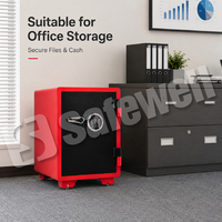 Caja Fuerte Ignífuga para Documentos Domésticos Safewell OEM ODM, Caja Fuerte Ignífuga con Contraseña Digital para Proteger Objetos de Valor Familiares