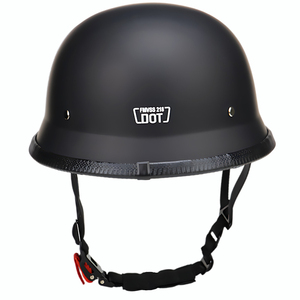 Casco de <span class=keywords><strong>Moto</strong></span> Vintage Personalizado, Casco Abierto para Motocicleta, Cruiser, Scooter, Casco Medio para <span class=keywords><strong>Moto</strong></span> - Product Image 4