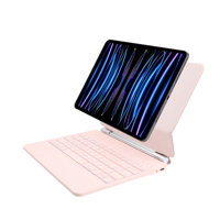 Nouveau clavier magnétique intelligent pour iPad Pro 11 pouces 2024 USB-C 2.4Ghz sans fil avec rétroéclairage RVB et pavé tactile multi-touch intelligent pour tablette
