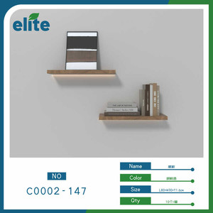 Decorazione per la casa moderna galleggiante scaffali a parete illuminazione a LED in legno metallo per ufficio soggiorno camera da letto bagno cucina pentola Display - Product Image 1