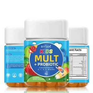 Gommes probiotiques OEM Pure Nature Greend et Fruit Add Naturient Vegetable Label Private Gummies - Product Image 2