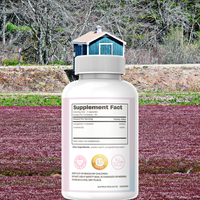 OEM/ODM Canneberge Plus Probiotiques Complément alimentaire Capsules de soutien des voies urinaires Capsule probiotique aux canneberges