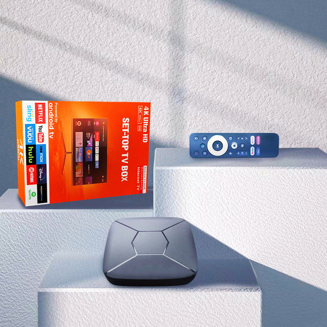 2023 Newest Q5 Max Amlogic S905L3 4K BT Dual WiFi 2GB 8GB ATV UI Android 9.0 TV Box Set-top Box Smart Android TV BOX