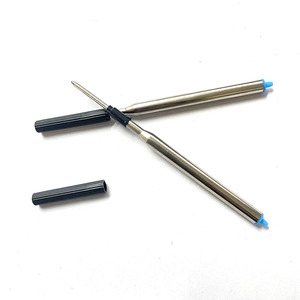 2pcs 106mm dài 1.0mm tip màu xanh rollerball ballpen Refill M16 phù hợp cho <span class=keywords><strong>Lamy</strong></span> bóng bút mực Đức - Product Image 3