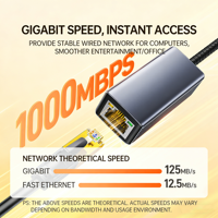 Adaptador de Ethernet Gigabit Tipo C al por Mayor, Fabricante de Tarjetas LAN RJ45 de 1000Mbps, Controlador Privado Directo de Fábrica OEM al por Mayor