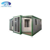 Conteneur d'expédition étanche Hous 20FT 40Ft maison modulaire extensible caravane pologne maisons portables 2 4 chambres maisons en conteneur