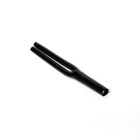 Cubiertas Protectoras en Forma de Y para Cables de Altavoz, de Vinilo Plástico Negro, Alta Durabilidad, Funcionamiento Suave, para Protección de Audio