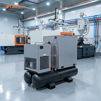 Compresor de Aire de Tornillo Lubricado UMWAir de 22 kW y 16 Bares con Motor de Ahorro de Energía VSD de 2.2 m³/min para Máquina Láser de Fibra y Plasma CNC