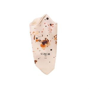 Foulard Quadrato Mini Floreale 70x70Cm in Stile Seta Stampata per Donna Accessorio di Moda - Product Image 2