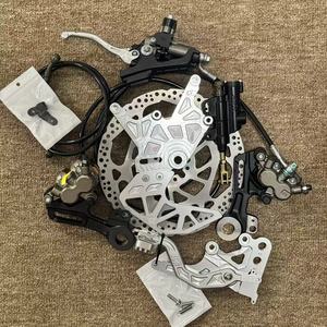 Kit de Soporte de Freno de Disco Trasero de Aleación de Aluminio de 240 mm con Doble Caliper, Acabado en Óxido Anódico, para Surron LBX Talaria, Modelo Ultra Bee Modificado - Product Image 5