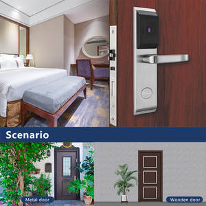Cerraduras de <span class=keywords><strong>Hotel</strong></span> con Tarjeta RFID de Acero Inoxidable Plateado Orbita, Más Vendidas, con Resistencia al Agua IP54, Duraderas y Antirrobo para Hoteles Costeros - Product Image 6