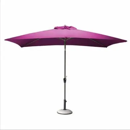 VENDA QUENTE 2M 2.4M Sombrinha Guarda-chuva Parasol com Tilt Sand Anchor Proteção UV Guarda-chuva Ao ar livre Guarda-chuva De Praia De Madeira