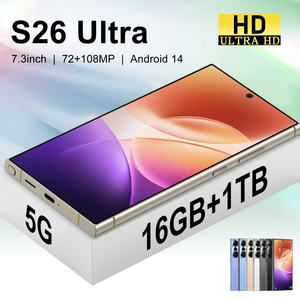 72MP+108MP 5G Best Seller S26 Ultra 2025 Nouveau Téléphone Mobile 7.3 Pouces HD+ 1440*3040 16Go+1To 6800Mah Double Carte Android 14 - Product Image 2