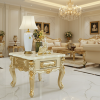 913 #   Cadre en bois massif sculpté double face de style européen de luxe, peint en or, avec revêtement en cuir pour canapés de salon dans les appartements