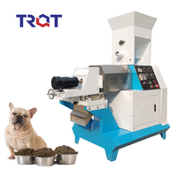 Nouvelle ligne de production de granulés pour animaux de compagnie (chats, chiens, poissons) – Extrudeuse d'aliments secs 500 kg/h, taille de granulés 1-12 mm