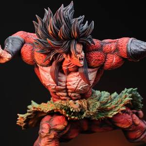 Super Saiyan Mad Dog Super Four Brolli Edición Teatral GK Estatua de Batalla Modelo Adorno Set en Caja Hecho a Mano - Product Image 6