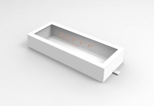 กล่องใส่เค้กแบบพับได้กล่องกระดาษแข็งสไตล์ลิ้นชักพับได้พร้อมฝาปิดหน้าต่างใส - Product Image 5