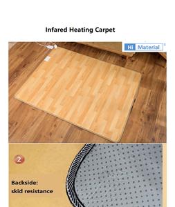 Tapete de aquecimento móvel do certificado ce e do rosto com elemento de aquecimento de cristal de carbono - Product Image 3