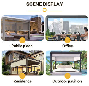 <span class=keywords><strong>Volet</strong></span> <span class=keywords><strong>roulant</strong></span> intelligent translucide en aluminium de style Festival du Printemps chinois - Product Image 4