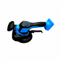 Vibrateur de carrelage sans fil avec ventouses de 120 mm/140 mm/160 mm et réglage numérique pour grands carreaux durs