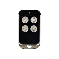 Control Remoto de 4 Teclas 433mhz con Código de Aprendizaje para Puertas Correderas/Garajes/Portones/Abridores/ Persianas Enrollables YET2147