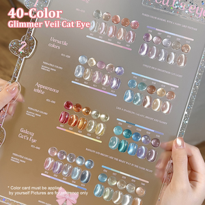 <span class=keywords><strong>Vernis</strong></span> Gel Magnétique Effet Œil <span class=keywords><strong>de</strong></span> Chat "Miss Gooey" 40 Couleurs, 15g en Pot – Non Toxique, OEM/ODM, <span class=keywords><strong>Marque</strong></span> Privée - Product Image 2