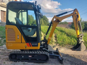 Mini-excavatrice compacte de haute qualité de 1,8 tonne, 13,4 kW, 9018F avec chenilles en caoutchouc - Product Image 6