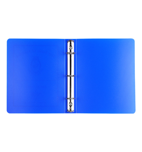 Oem ODM hỗ trợ nhựa <span class=keywords><strong>3D</strong></span> lưới 4 O Ring Loose-Leaf chất kết dính A4 Kích thước PP tài liệu thư mục tập tin với logo in ấn - Product Image 6