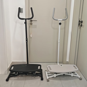 Appareil d'entraînement pliable pour le fitness et le <span class=keywords><strong>ski</strong></span>, avec barre de poignée réglable, pour le renforcement pelvien et des hanches, machine d'exercice à domicile pour la mise en forme des jambes et des cuisses, pour entraînement en intérieur - Product Image 2