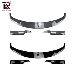Kit de conversion de séparateur de lèvre de pare-chocs avant noir brillant de style nouveau F30 pour <span class=keywords><strong>BMW</strong></span> série <span class=keywords><strong>3</strong></span> F30 Kit de carrosserie - Product Image 2