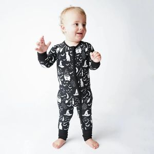 Ensemble de pyjamas unisexes pour enfants Halloween, imprimé Trick or Treat, manches longues, confortable et doux, pour la nuit de carnaval - Product Image 6