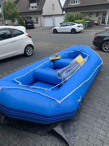 3.9m <span class=keywords><strong>zebec</strong></span> Inflatable thuyền bè nước hai lớp cao su Robin sông trôi whitewater 1.2mm PVC đi bè thuyền - Product Image 3