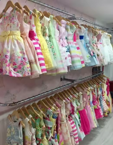 Gaun Kasual Musim Panas untuk Anak Perempuan 0-14 Tahun, Bahan Bernapas, Campuran Acak, Grosir Stok Banyak, Pengiriman Cepat - Product Image 1