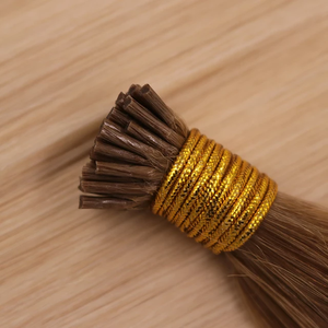 ผมต่อแบบ I-tip ยี่ห้อ Jasmine Beauty ขนาด 22 นิ้ว ผมแท้แบบ Double Drawn ผมตรง Remy Hair แท้จากรัสเซีย - Product Image 4