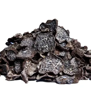 Detan getrocknete schwarze Trüffel Pilz scheibe mit hochwertigem essbarem Pilz