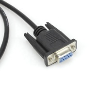 OEM personalizado 1,2 m CH340 FTDI RS232 DB9 hembra a USB 2,0 macho UART TTL Cable serie para comunicación de datos industriales