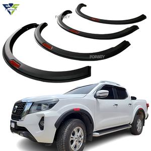 Style d'OEM de fusée d'aile noire mate d'ABS pour Nissan Navara Np300 2021 + passage de roue d'aileron de boue - Product Image 1