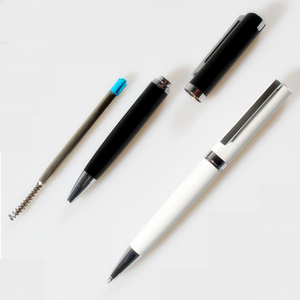 Bolígrafo de Metal Twist, regalo promocional, venta al por mayor, bolígrafo de escritura con logotipo personalizado - Product Image 2